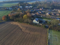 Overland flow from playing fields to houses